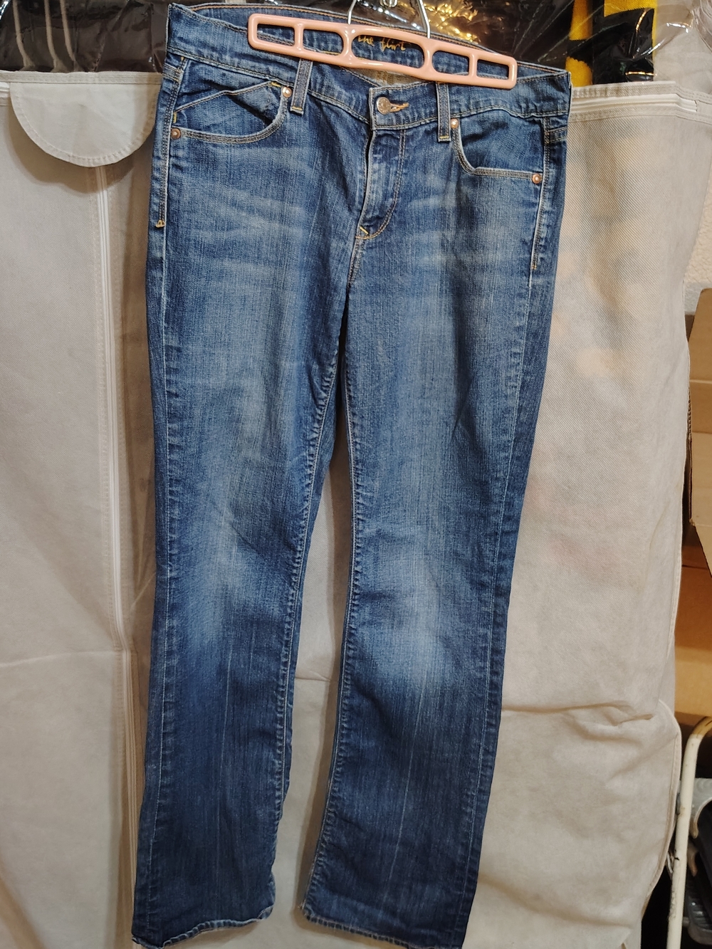 Old Navy Women's Medium Blue Boot Cut Jeans